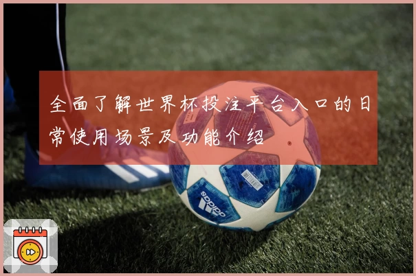 全面了解世界杯投注平台入口的日常使用场景及功能介绍